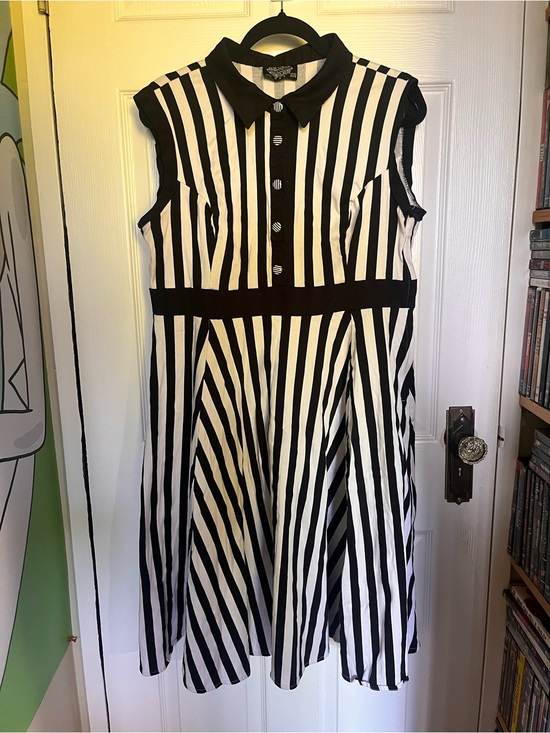 Hearts & Roses Dresses & Skirts - Black & White Striped Dress